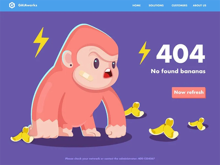 網頁設計指南：如何設計出優秀的404頁面